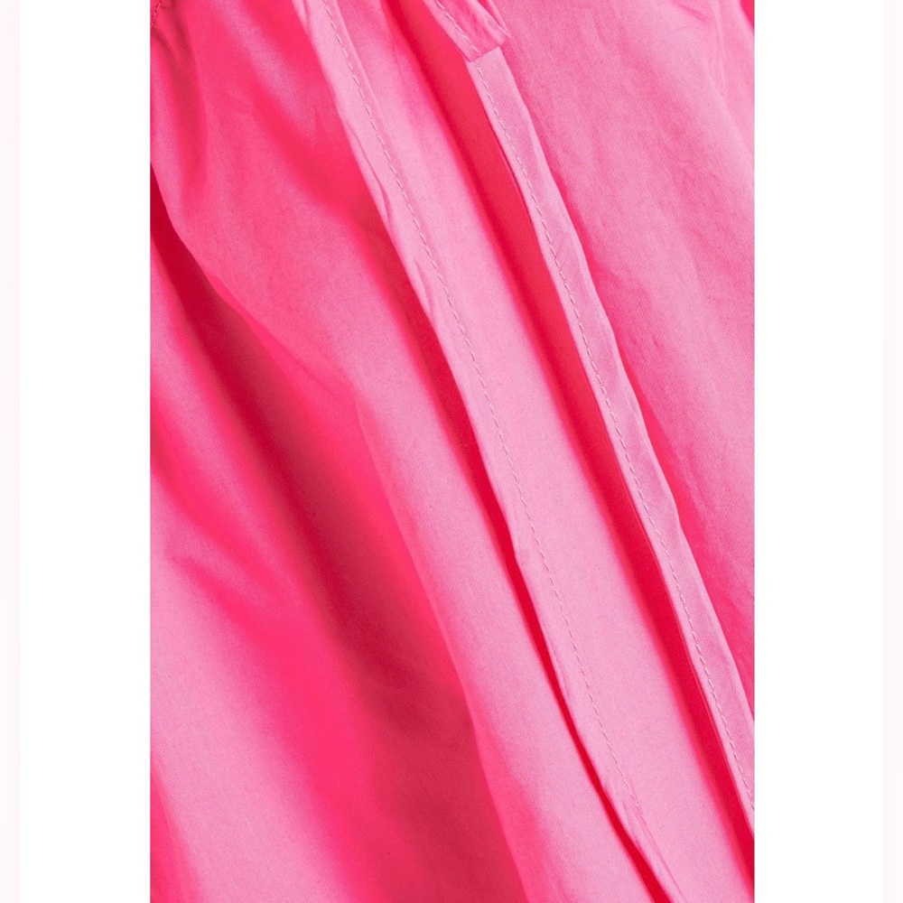 NICHOLAS Pink Dress Baylee Cotton Cut-Out Midi Dress US 6 - Picture 11 of 11